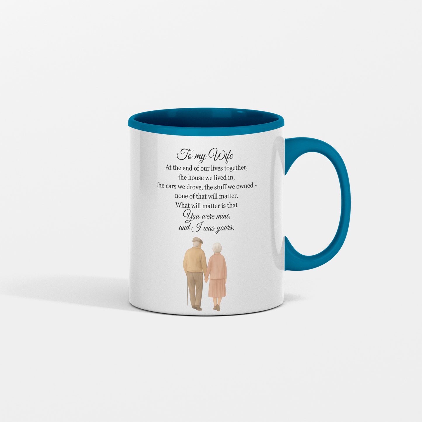 To My Wife – Mother’s Day Mug with Heartfelt Message About Lasting Love
