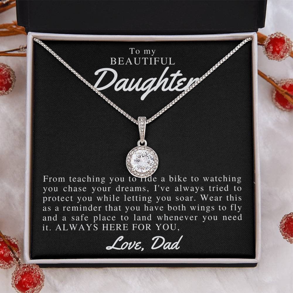 To My Beautiful Daughter | Eternal Hope Necklace