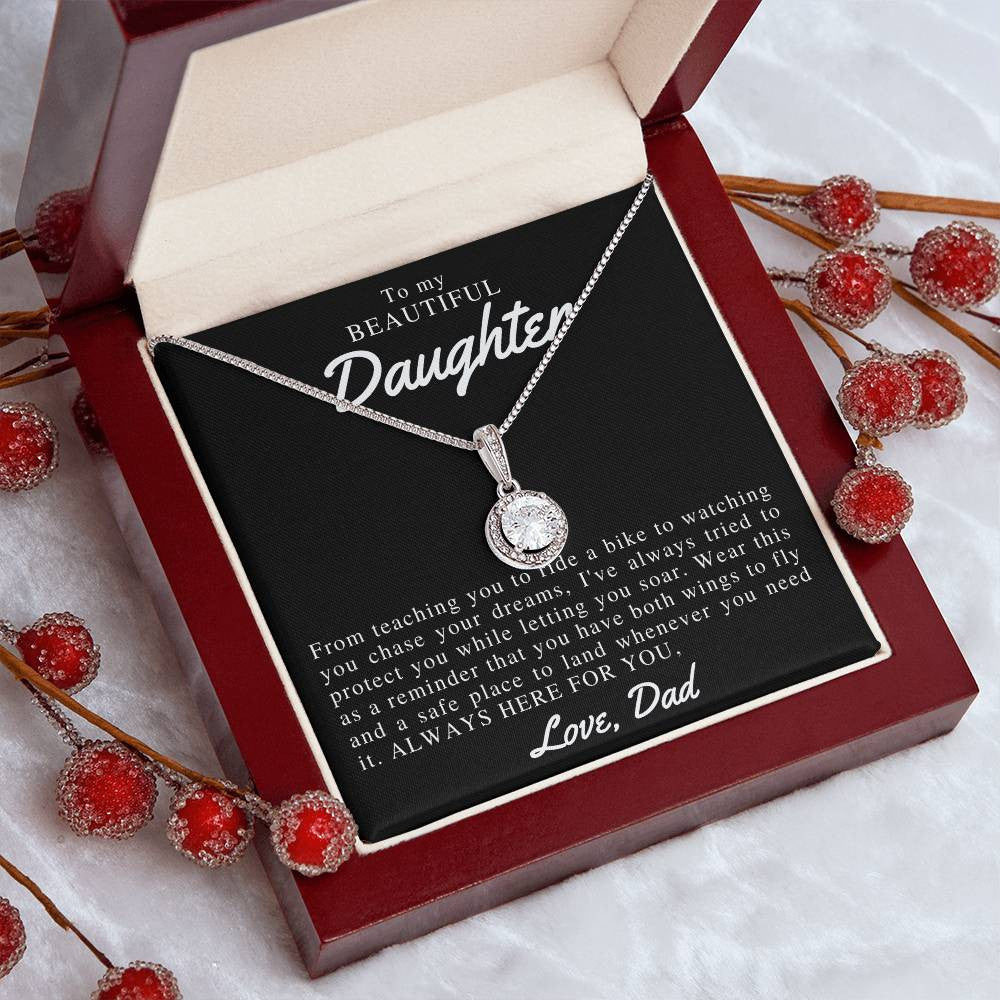 To My Beautiful Daughter | Eternal Hope Necklace