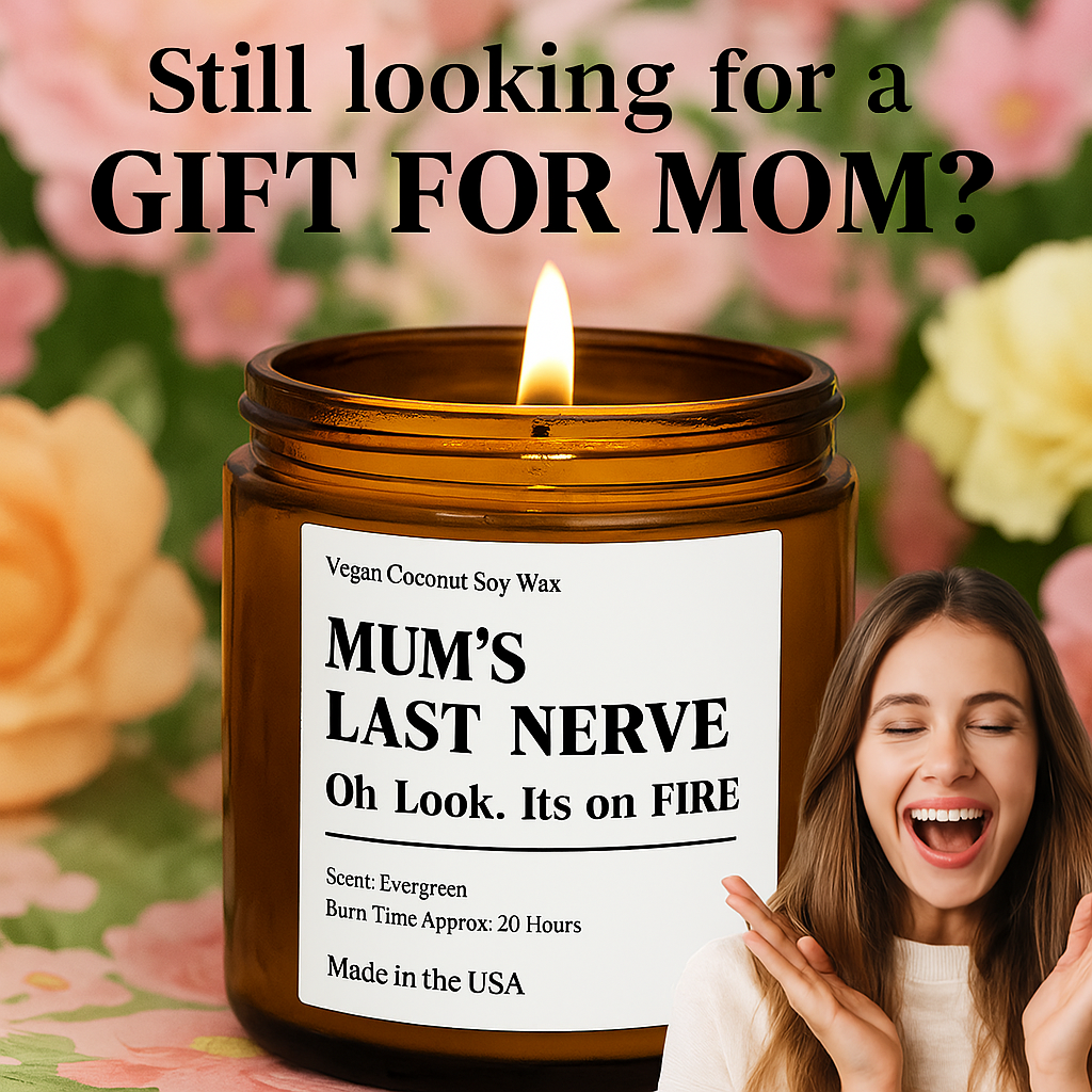 Personalized Mother's Day Candle | 4oz | Evergreen
