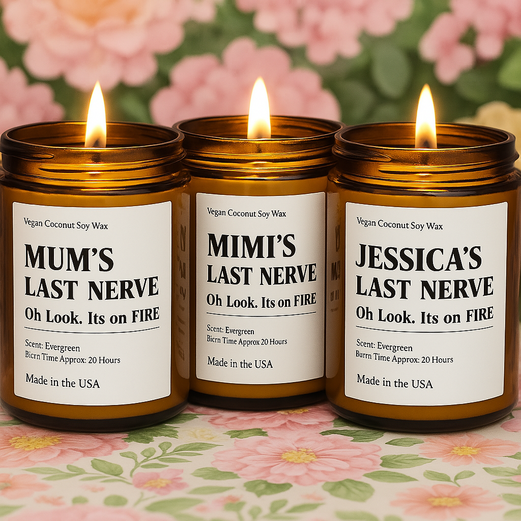 Personalized Mother's Day Candle | 4oz | Evergreen