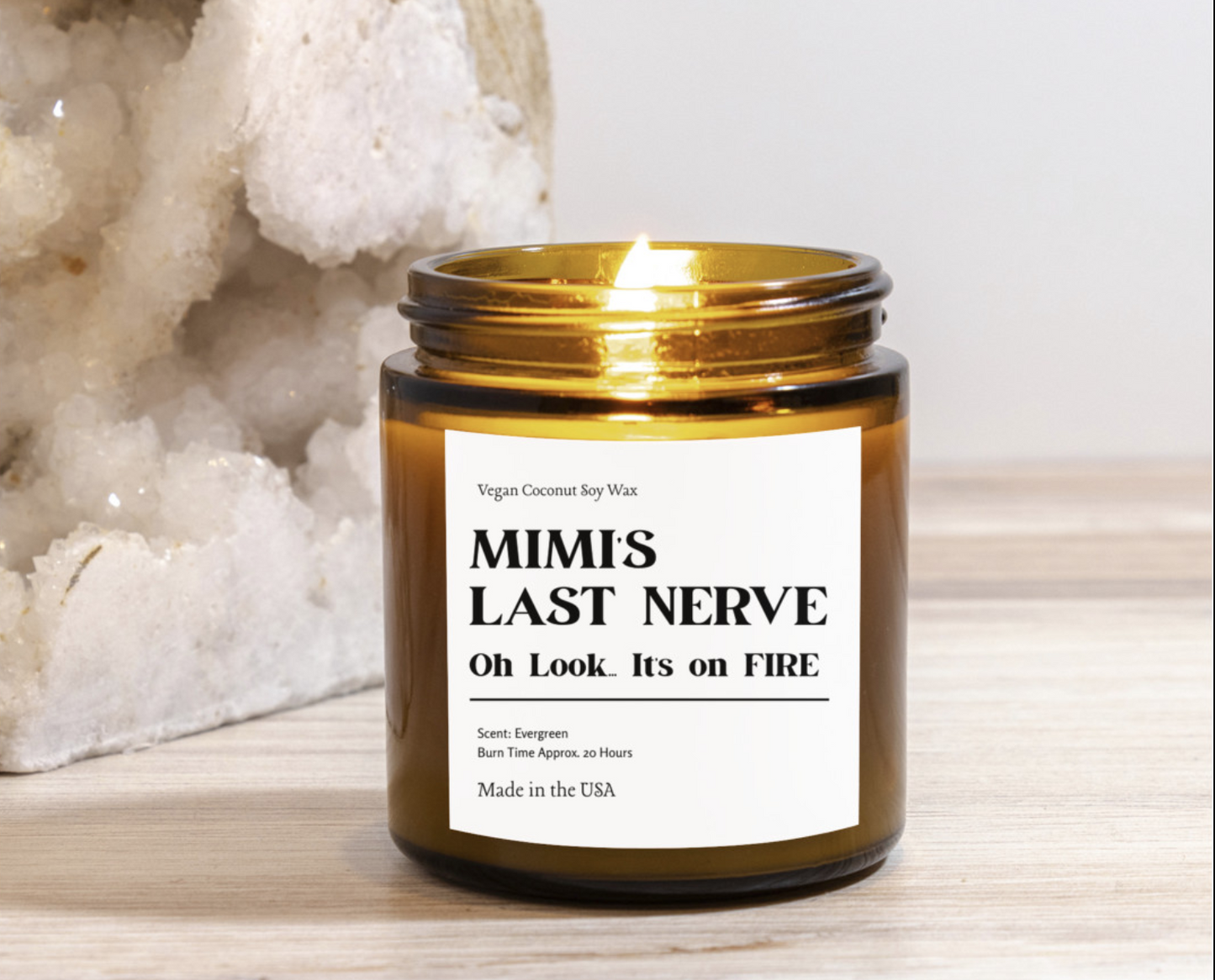Personalized Mother's Day Candle | 4oz | Evergreen