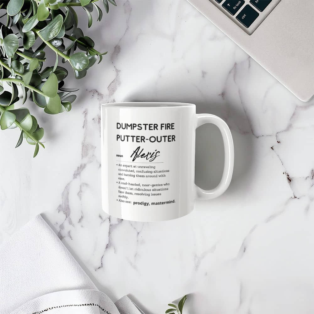 Personalized Coworker Ceramic Mug for Problem Solver Funny Office Coworker Boss Manager Assistant Gift