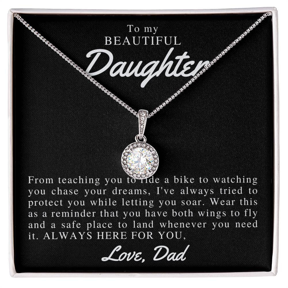 To My Beautiful Daughter | Eternal Hope Necklace